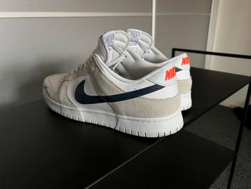 Nike dunk low maat 47,5 Football Grey/Wit/ Midnight Navy beschikbaar voor biedingen