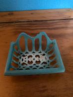 Mintgroen emaille zeepbakje., Ophalen of Verzenden