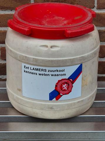 Wijdmons vaatje te koop beschikbaar voor biedingen