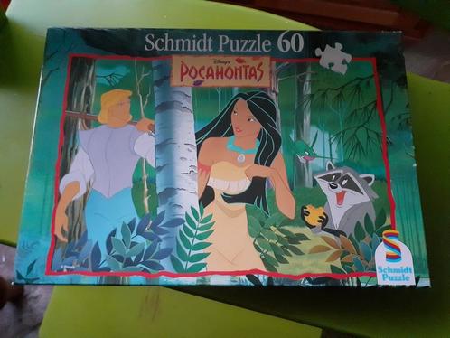 Zgan Pocahontas puzzel met 60 stukjes, Kinderen en Baby's, Speelgoed | Kinderpuzzels, Zo goed als nieuw, 4 tot 6 jaar, Meer dan 50 stukjes