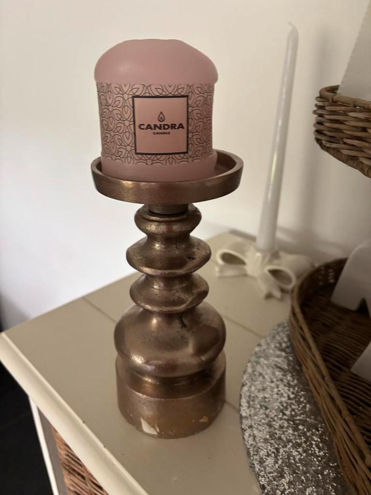 Vintage Riverdale Kaarthouder, Huis en Inrichting, Woonaccessoires | Kandelaars en Kaarsen, Gebruikt, Kandelaar, Minder dan 25 cm