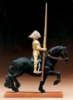 Gustav Klimt sculptuur van ridder te paard., Ophalen of Verzenden