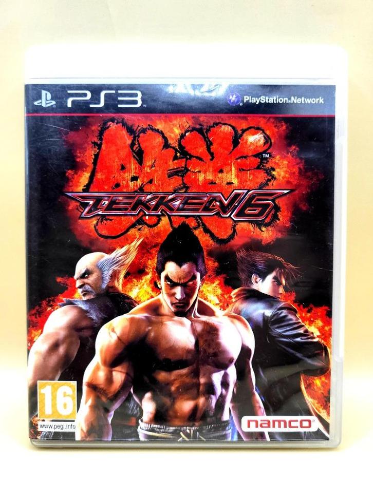Tekken 6 - PS3, Spelcomputers en Games, Games | Sony PlayStation 3, Zo goed als nieuw, Vechten, 2 spelers, Vanaf 16 jaar, Eén computer