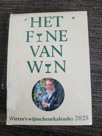 Het fijne van wijn kalender scheurkalender 2025, Ophalen of Verzenden, Dagkalender, Zo goed als nieuw
