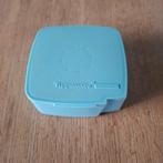 Tupperware vintage etikettenhouder / etiket houder, Ophalen of Verzenden, Zo goed als nieuw, Blauw, Overige typen