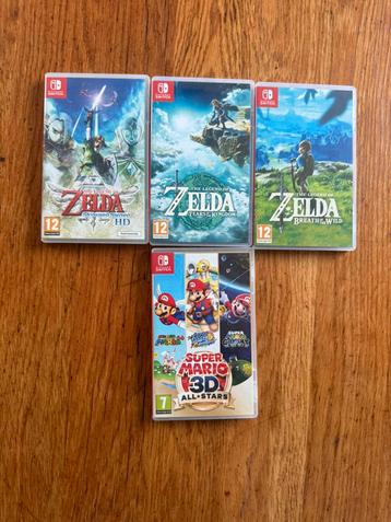 Switch games met controller  beschikbaar voor biedingen