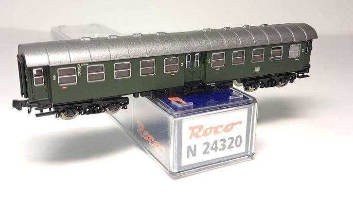 Roco DB 4-Asser Umbauwagen Ep-3, met KKK  , Hobby en Vrije tijd, Modeltreinen | N-Spoor, Zo goed als nieuw, Wagon, Gelijkstroom