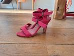 Leuke sandalen met hak, Kleding | Dames, Schoenen, Ophalen of Verzenden, Gedragen, Roze, Sandalen of Muiltjes