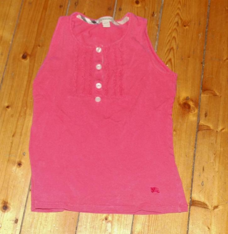 mooi Burberry shirt maat 140, Kinderen en Baby's, Kinderkleding | Maat 140, Zo goed als nieuw, Meisje, Shirt of Longsleeve, Ophalen of Verzenden