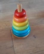Stapeltoren hout, Kinderen en Baby's, Speelgoed | Houten speelgoed, Ophalen of Verzenden, Gebruikt, Overige typen
