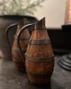 Kleine oude franse cider kan wijn karaf kruikje, Antiek en Kunst, Curiosa en Brocante, Ophalen of Verzenden