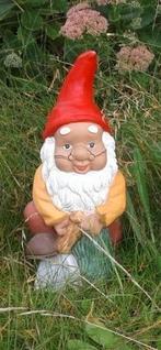 Leuke Kabouter, Tuinkabouter met rode muts, terracotta, Ophalen of Verzenden, Nieuw, Steen, Tuinkabouter
