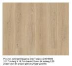 Pvc click Elegancia Oak Tobacco 5mm dik toplaag 0,55, Nieuw, Pvc click naturel eiken, Beige, 75 m² of meer