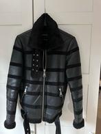 Nikkie Leren Jasje Maat 36, Ophalen, Zo goed als nieuw, Maat 36 (S), Zwart