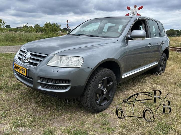 Volkswagen Touareg 3.2 V6 AUT. LEER NAVI PARK SENS. LEES TEK, Auto's, Volkswagen, Bedrijf, Te koop, Touareg, 4x4, ABS, Airbags