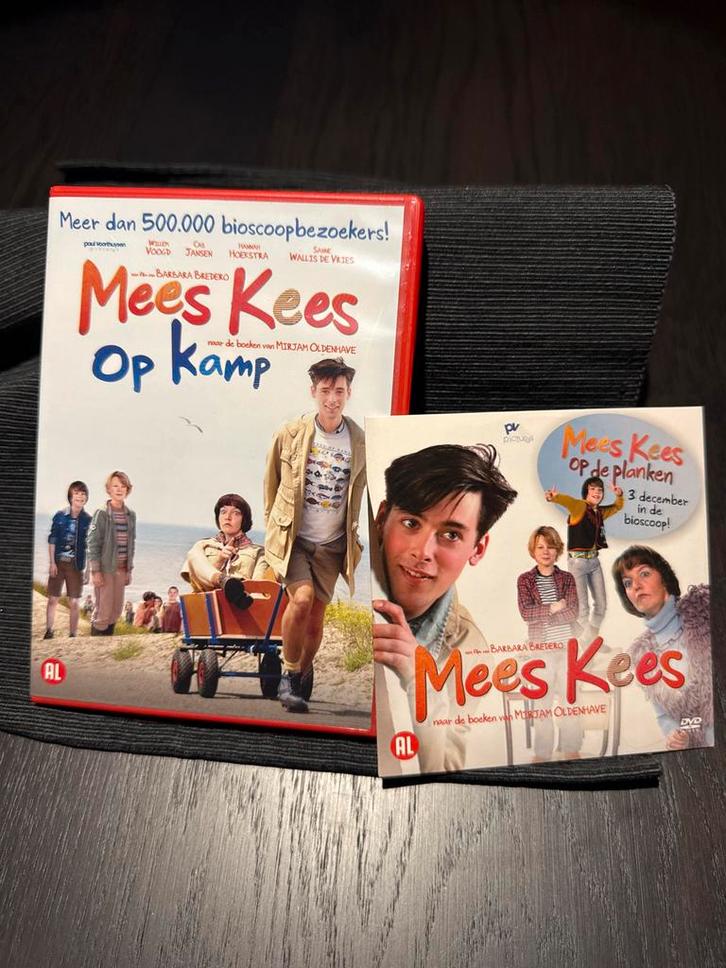 Mees Kees DVD's - Op Kamp & Mees Kees, Cd's en Dvd's, Dvd's | Kinderen en Jeugd, Zo goed als nieuw, Film, Komedie, Boxset, Alle leeftijden