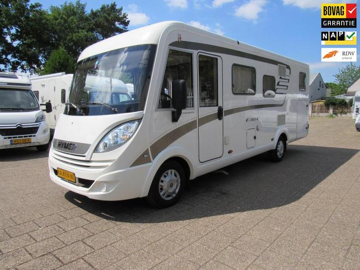 Hymer Exsis-i EX 688 Enkelebedden hefbed integraal bj2014, Caravans en Kamperen, Campers, Bedrijf, tot en met 5, Integraal, Hymer