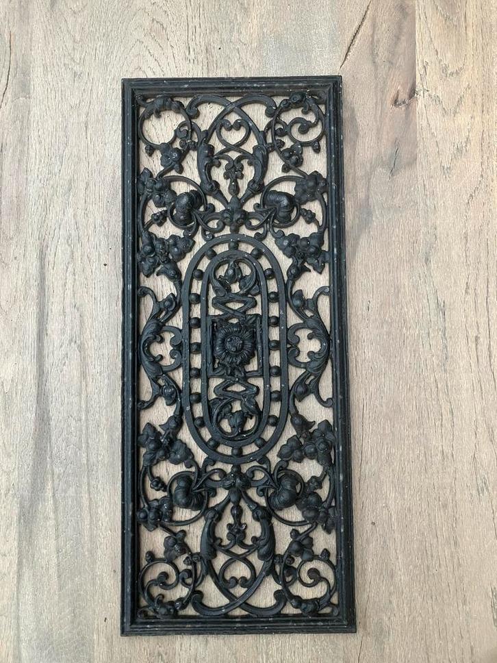 Raamijzer 23x57 - Decoratief Smeedijzer, Huis en Inrichting, Woonaccessoires | Wanddecoraties, Gebruikt, Ophalen
