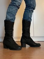Zwarte laarzen maat 37, Hoge laarzen, Zwart, Ophalen of Verzenden, Zo goed als nieuw