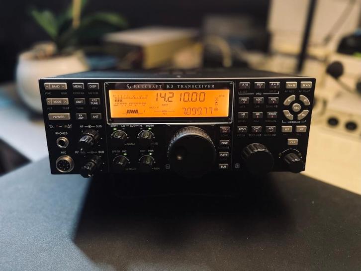 Elecraft K3 100/AT + filters + custom mods, Telecommunicatie, Zenders en Ontvangers, Zo goed als nieuw, Zender en Ontvanger, Verzenden
