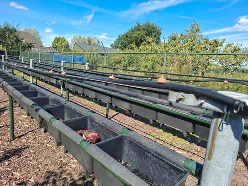 Bato Aardbeien Bakken in Stelling, Tuin en Terras, Bloembakken en Plantenbakken, Gebruikt, Kunststof, Tuin, 60 cm of meer, 100 cm of meer