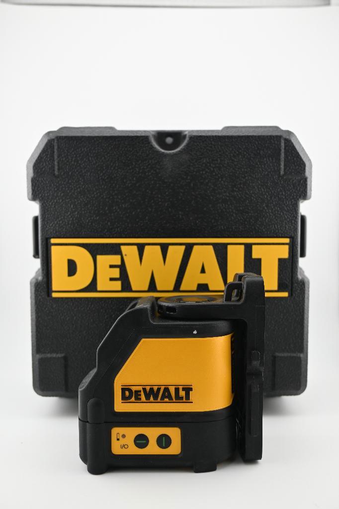 Dewalt DW088CG Kruislijnlaser, Auto diversen, Autogereedschap, Gebruikt, Ophalen of Verzenden