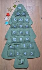 Vilten kerstboom adventskalender, Ophalen of Verzenden, Zo goed als nieuw