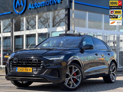 Audi Q8 60 TFSI e quattro Competition Adaptive Pano B&O Lane, Auto's, Audi, Bedrijf, Te koop, Q8, 360° camera, 4x4, ABS, Achteruitrijcamera
