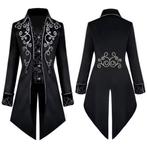 Steampunk jas nieuw zwart 2x, Kleding | Heren, Ophalen of Verzenden, Nieuw, Maat 56/58 (XL)