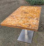 tafel 120x70cm hoogte 75cm, 50 tot 100 cm, 100 tot 150 cm, Gebruikt, Metaal