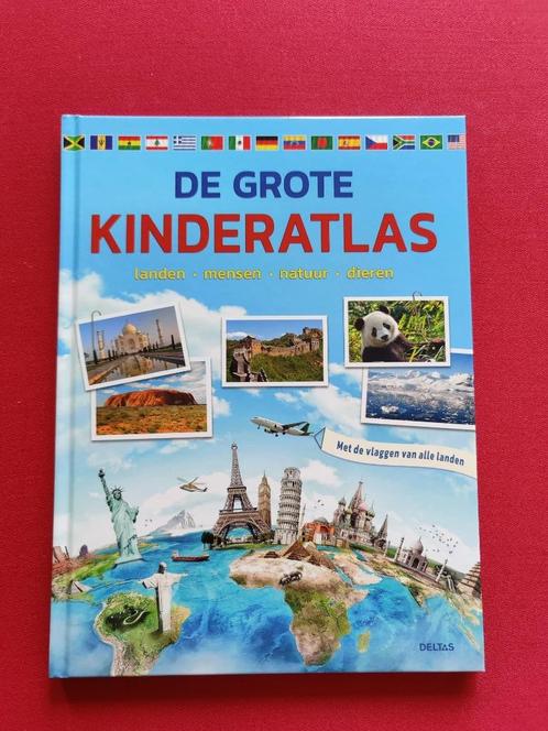 De grote kinderatlas landen - mensen - natuur - dieren NIEUW, Boeken, Kinderboeken | Jeugd | onder 10 jaar, Nieuw, Non-fictie
