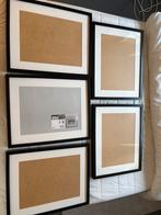 5 Zwarte Ribba IKEA Fotolijsten (Niet Meer Leverbaar), Audio, Tv en Foto, Fotografie | Fotolijsten, Ophalen of Verzenden, Zo goed als nieuw