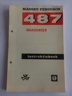 Instruktieboek Massey Ferguson MF487 Maaidorser (Nederlands), Boeken, Ophalen of Verzenden, Gelezen, Catalogus