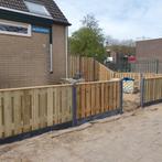 Lage schutting voortuin hout-beton ACTIEPRIJS!!, Tuin en Terras, Schuttingen, Ophalen, 1 tot 2 meter, 6 meter of meer, Nieuw