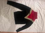 Rood/Goud/Zwarte Koltrui Maat 140, Kleding | Dames, Ophalen of Verzenden, Zo goed als nieuw, Rood
