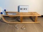 Opvouwbare houten slee - 110cm, Ophalen of Verzenden, Gebruikt, Hout