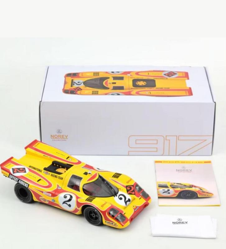 Porsche 917K 9H Kyalami 1970 Si/Ah 1/12 Norev 127506 LIM.ED., Hobby en Vrije tijd, Modelauto's | 1:5 tot 1:12, Nieuw, Auto, 1:9 t/m 1:12