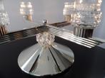 Sixties design Kandelaar WMF/Quist, verzilverd/kristal glas, Antiek en Kunst, Ophalen of Verzenden, Glas