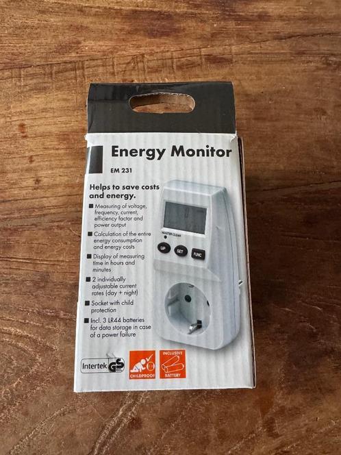Brennenstuhl EM 231 Energiekostenmeter, Doe-het-zelf en Verbouw, Meetapparatuur, Nieuw, Elektriciteit, Ophalen of Verzenden
