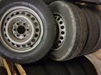 zomerbanden set op velg en winterbanden los 195/75-16, Auto-onderdelen, Banden en Velgen, Ophalen, 16 inch, Zomerbanden, Bestelwagen