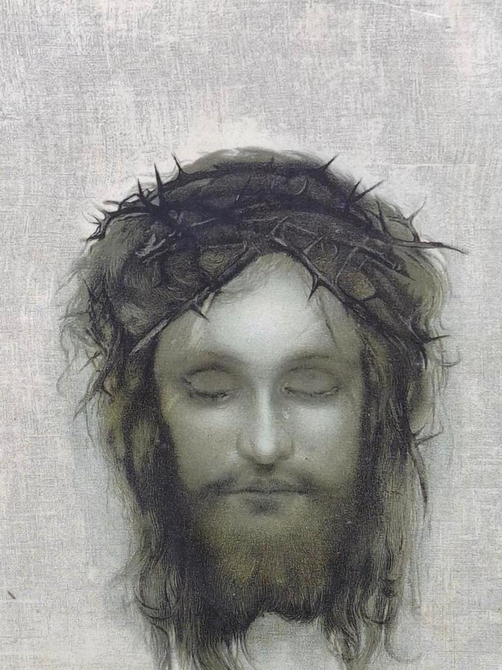 Jezus Christus. Reinthal & Newman.NY.Ca '20/'30. *Zie tekst, Verzamelen, Religie, Gebruikt, Christendom | Katholiek, Overige typen