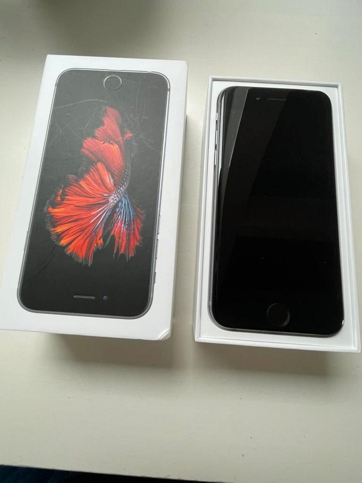 iPhone 6 64 GB - 97% - Spacegrijs - Met originele doos, Telecommunicatie, Mobiele telefoons | Apple iPhone, Zo goed als nieuw