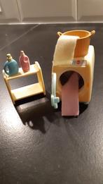 Sylvanian Families wasmachine set, Ophalen of Verzenden, Zo goed als nieuw, Toebehoren