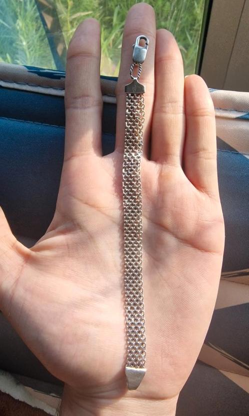 Zilver 925 Sterling Bismarck Collier Armband🔥, Sieraden, Tassen en Uiterlijk, Armbanden, Zo goed als nieuw, Zilver, Zilver, Ophalen of Verzenden