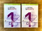 Getal & Ruimte 1 HAVO/VWO Deel 1 & 2. Wiskunde 12e editie., VWO, Nieuw, Ophalen of Verzenden, Wiskunde B
