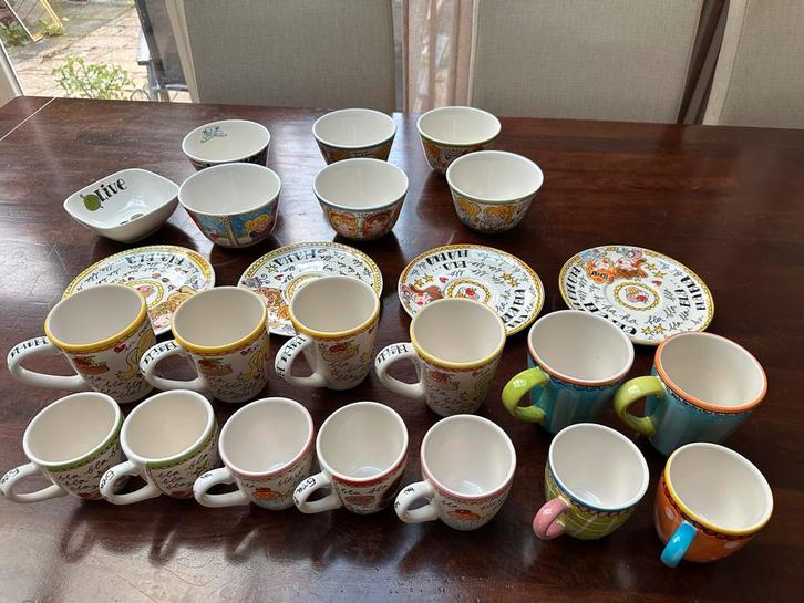 Blond Amsterdam Servies, Huis en Inrichting, Keuken | Servies, Gebruikt, Compleet servies, Blond Amsterdam, Aardewerk, Ophalen