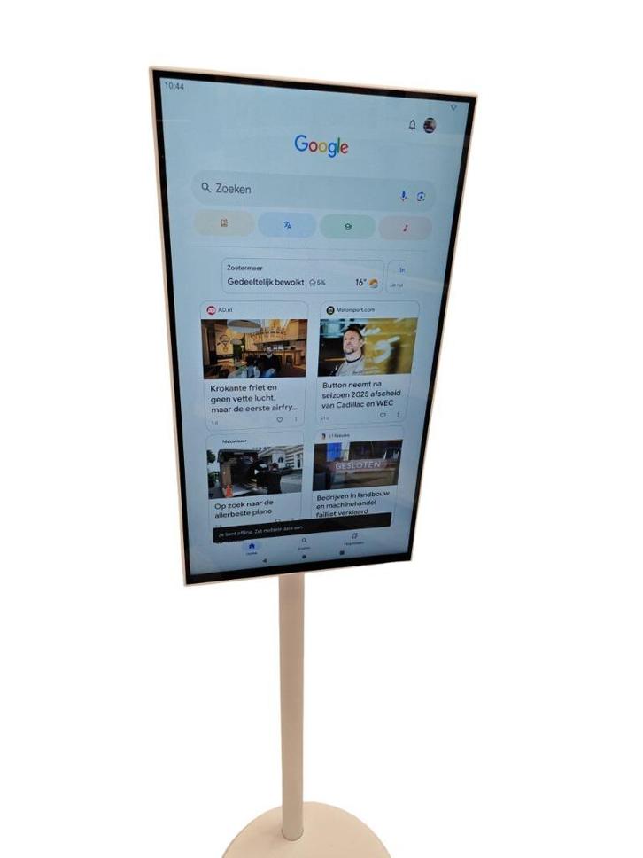 21.5 Digitaal scherm met touchscreen en Android op accu, Computers en Software, Monitoren, Nieuw, 60 Hz of minder, USB-C, Touchscreen