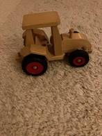 Fagus houten tractor met trekhaak, wendbare voorwielen, Kinderen en Baby's, Speelgoed | Houten speelgoed, Ophalen of Verzenden