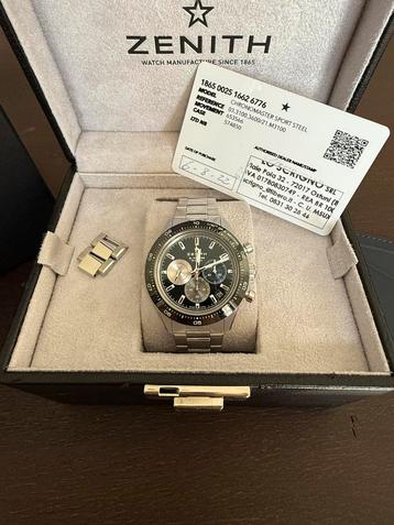 Zenith - Chronomaster Sport Steel 2022 beschikbaar voor biedingen