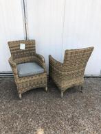 2 stuks nieuwe horeca terrasstoel fauteuils beige, Ophalen, Twee, Overige kleuren, Nieuw